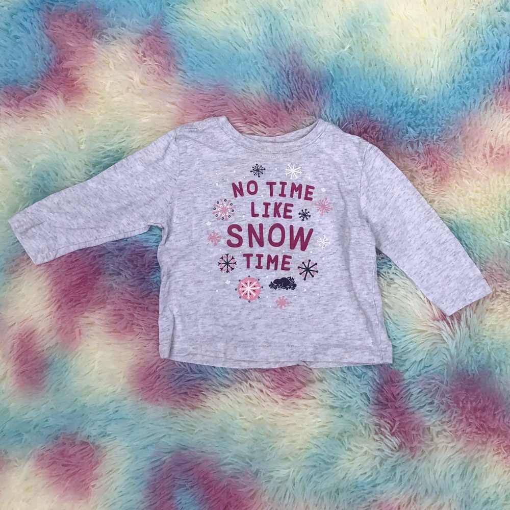 Baby Roots Long Sleeve Shirt Baby Girl Size 3-6M